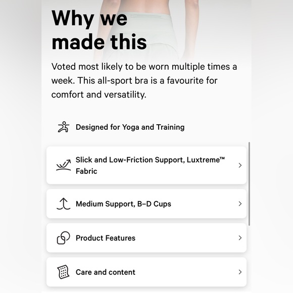 Lululemon Energy Sports Bra size 8 - Picture 3 of 6